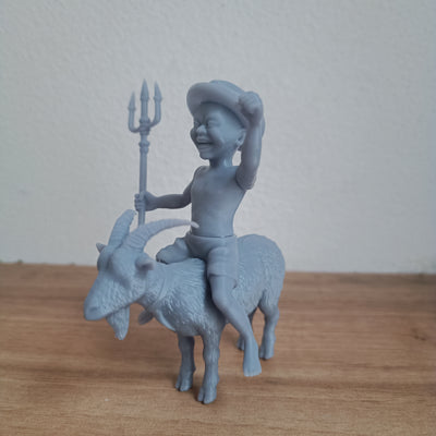 Exu Mirim em miniatura impresso em 3D