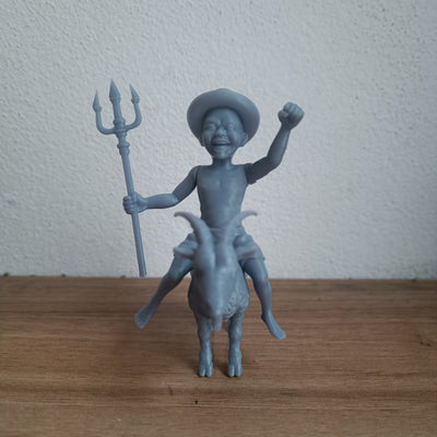 Exu Mirim em miniatura impresso em 3D