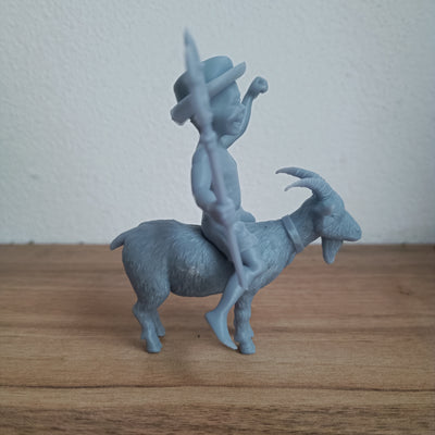 Exu Mirim em miniatura impresso em 3D