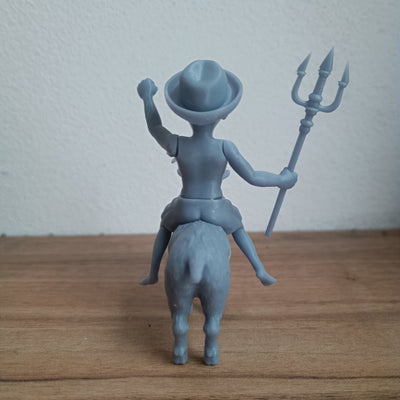 Exu Mirim em miniatura impresso em 3D