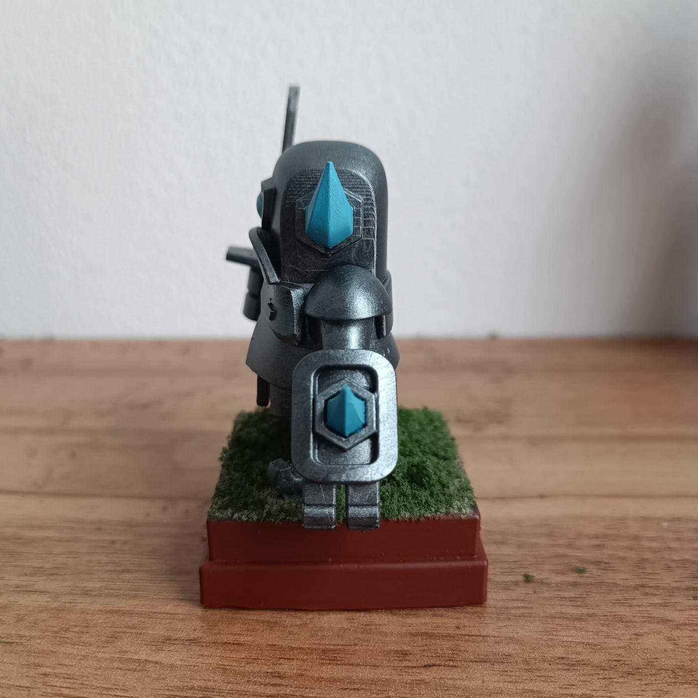 Mini Pekka Clash Royale em miniatura impresso em 3D