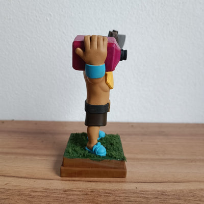 Lenhador Clash Royale em miniatura impresso em 3D