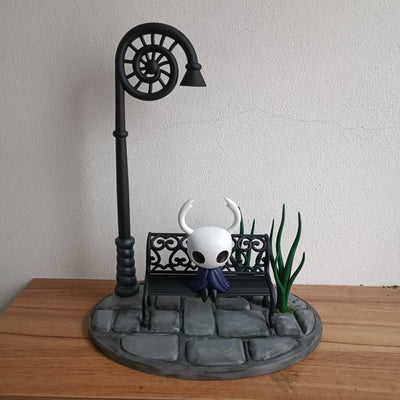Diorama Hollow Knight em miniatura impresso em 3D
