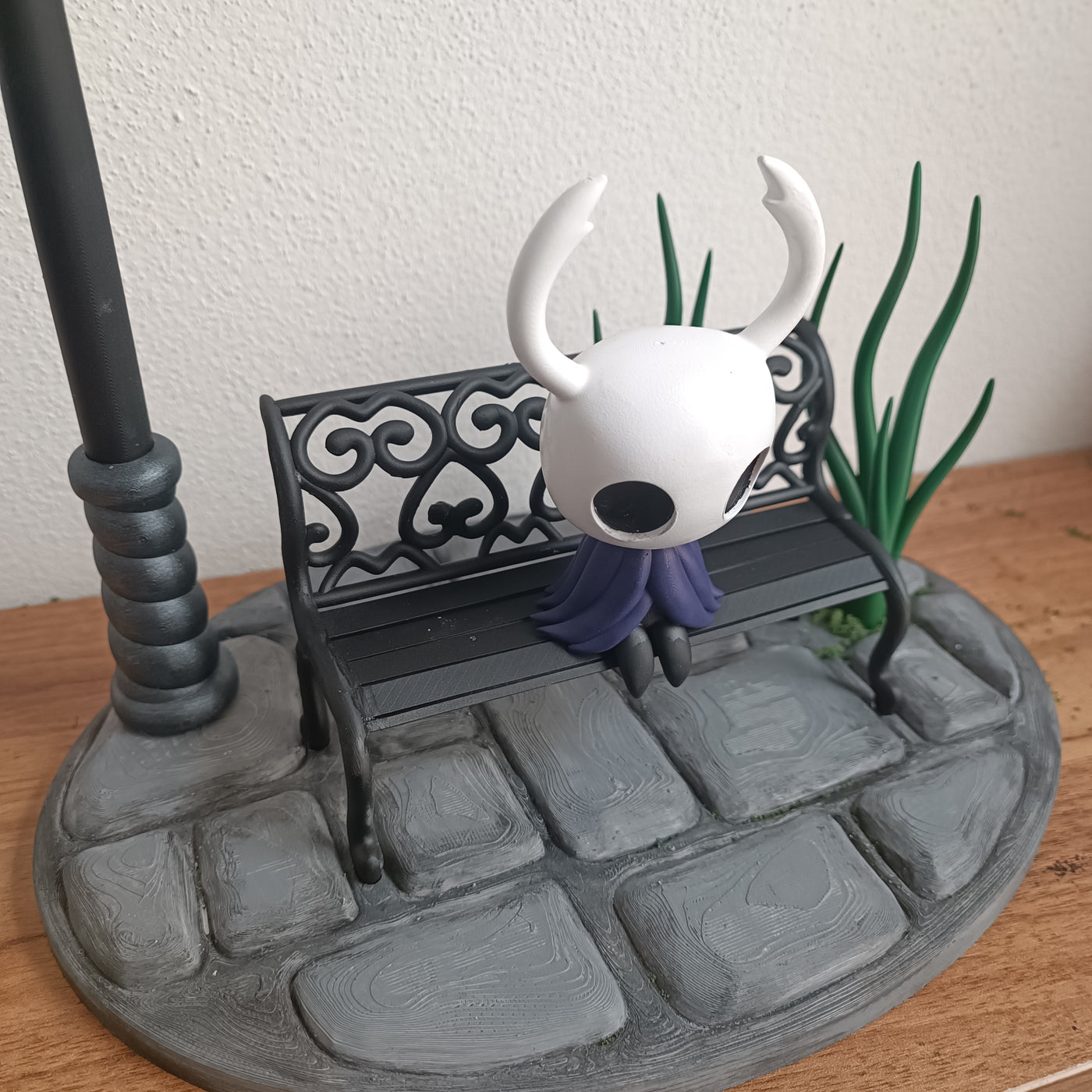 Diorama Hollow Knight em miniatura impresso em 3D