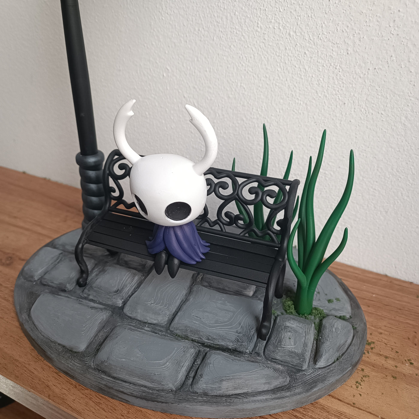 Diorama Hollow Knight em miniatura impresso em 3D