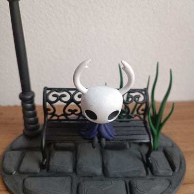 Diorama Hollow Knight em miniatura impresso em 3D