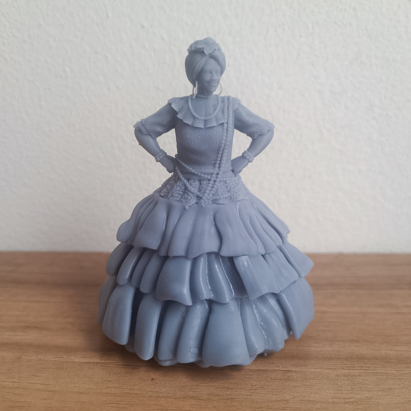 Baiana em miniatura impressa em 3D
