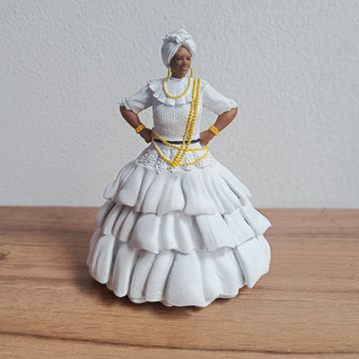Baiana em miniatura impressa em 3D