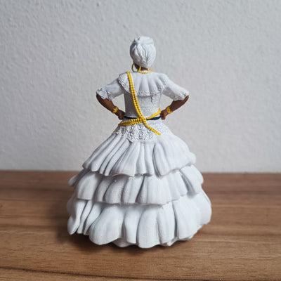 Baiana em miniatura impressa em 3D
