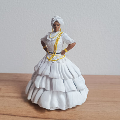 Baiana em miniatura impressa em 3D