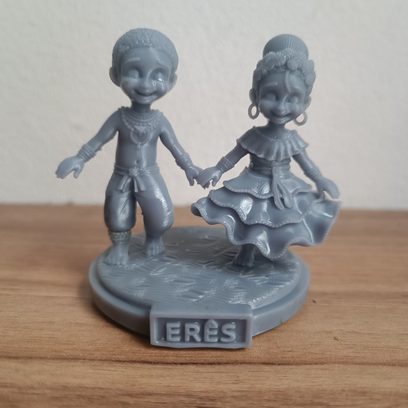 Erês em miniatura impressos em 3D