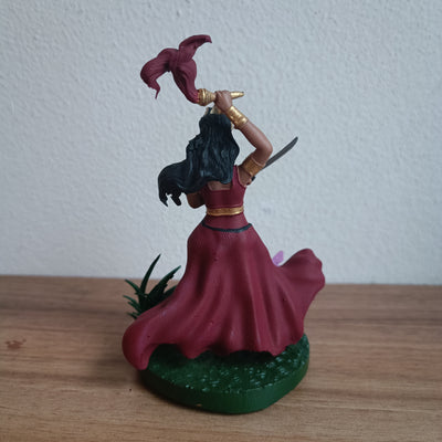 Iansã em miniatura impressa em 3D