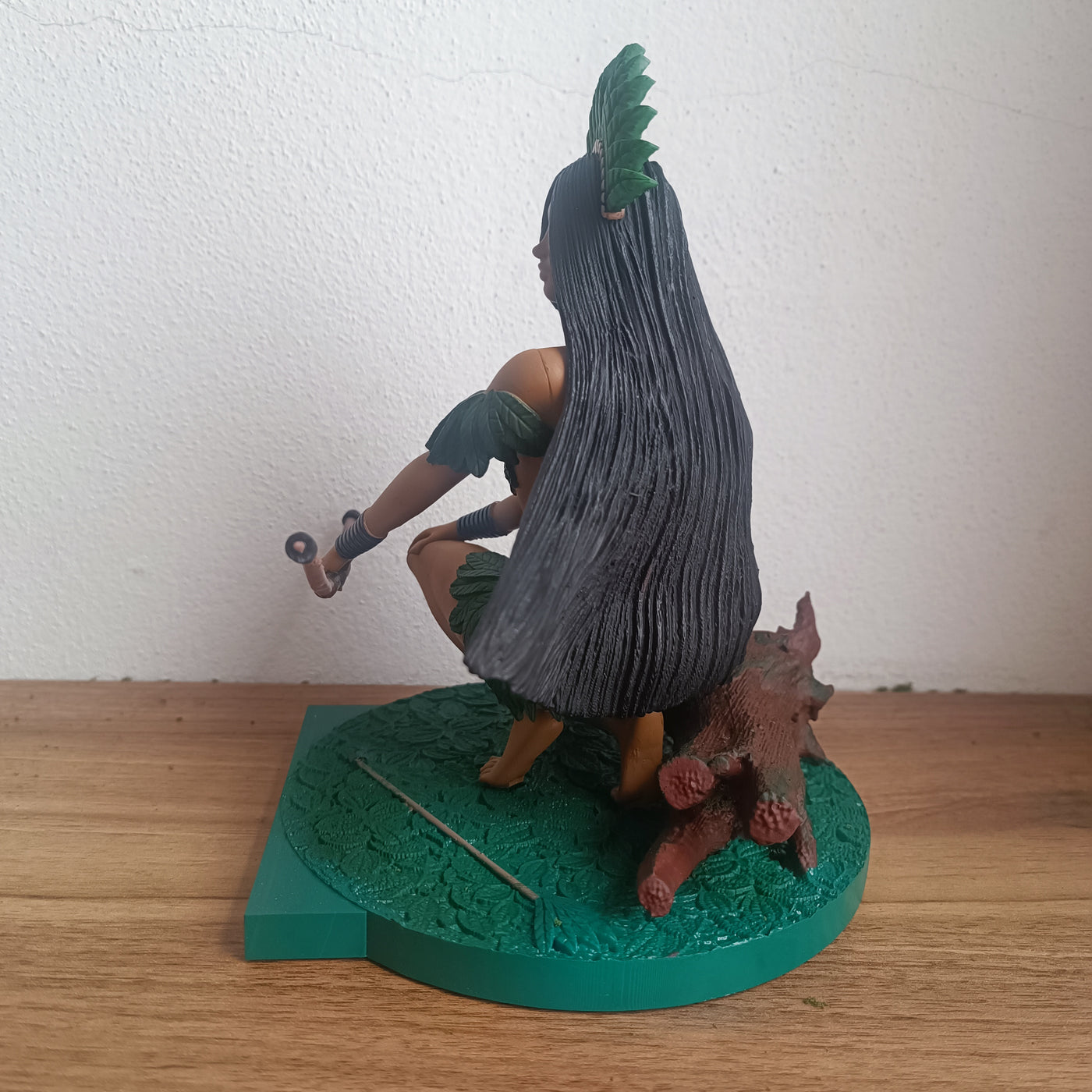 Cabocla Jurema em miniatura impressa em 3D