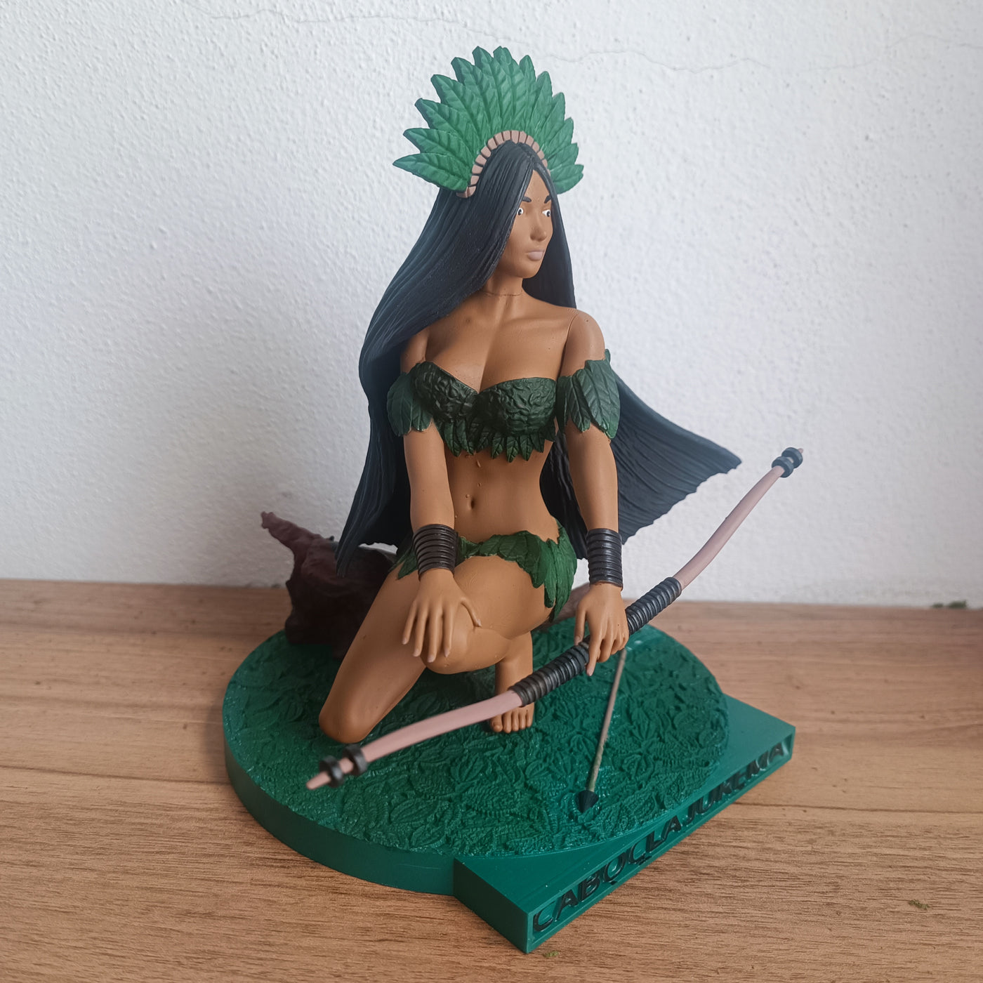 Cabocla Jurema em miniatura impressa em 3D