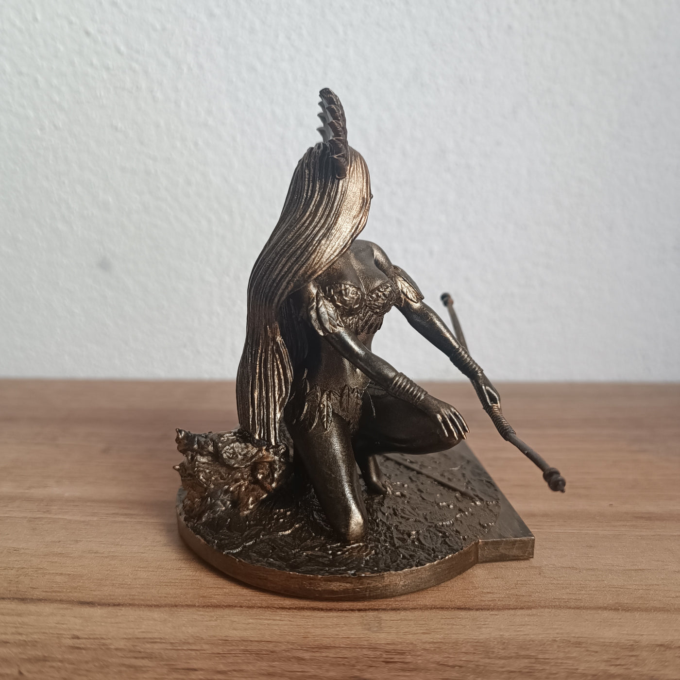 Cabocla Jurema em miniatura impressa em 3D