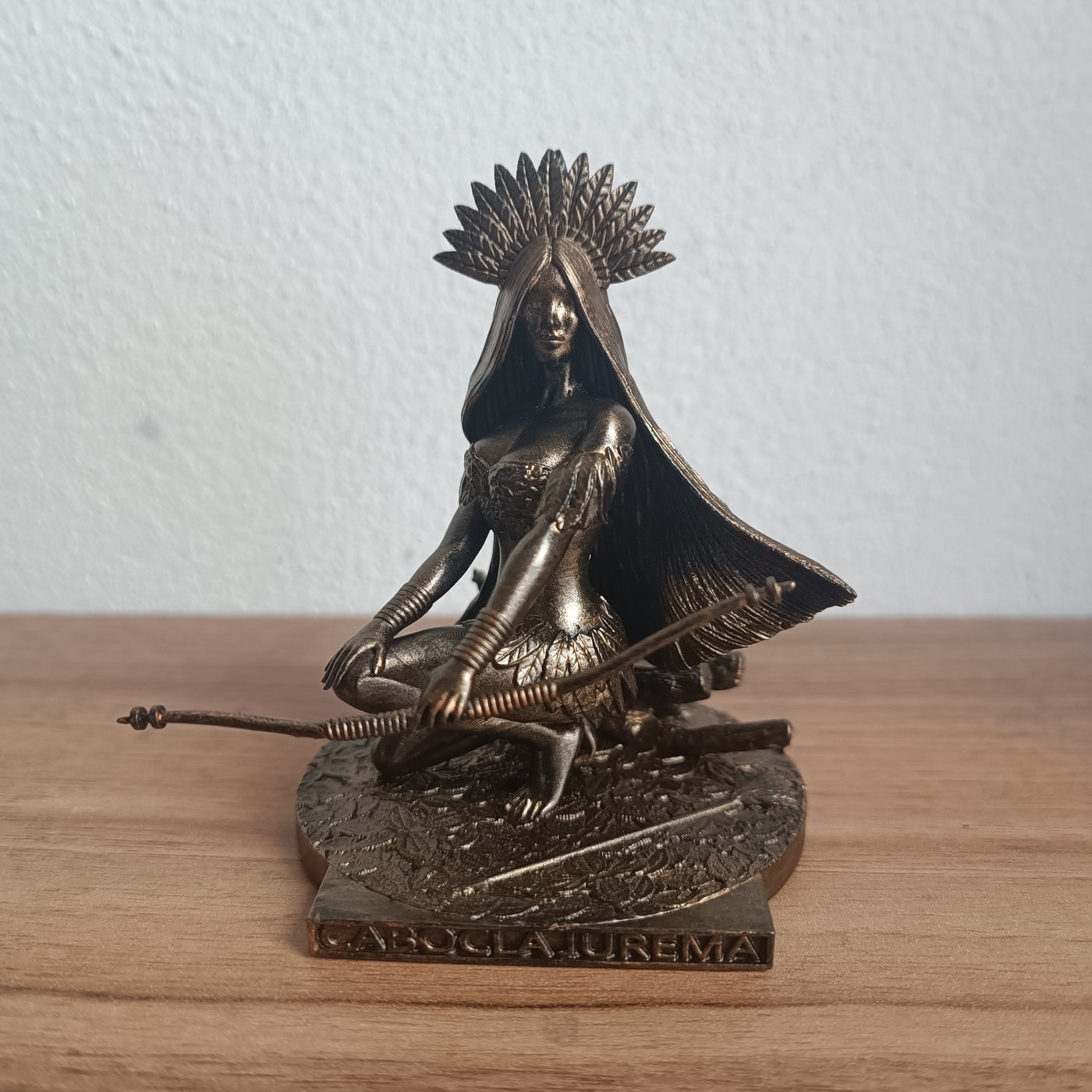Cabocla Jurema em miniatura impressa em 3D