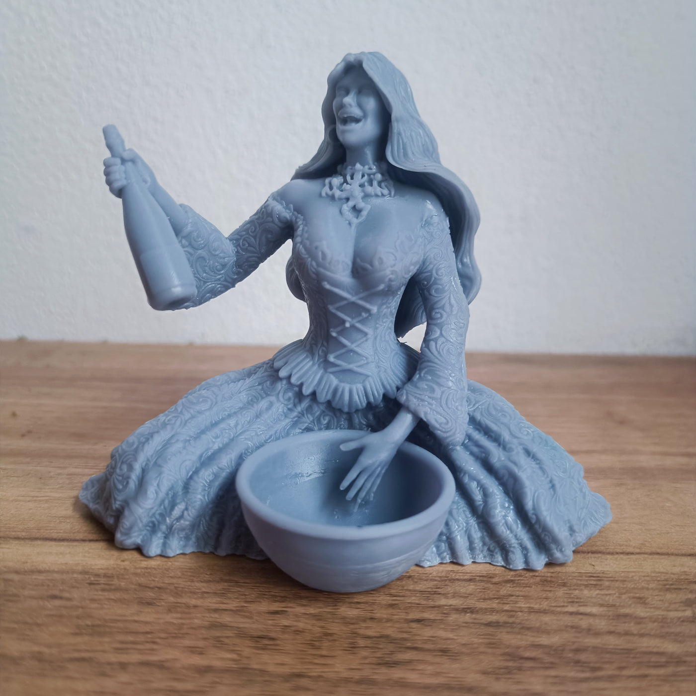 Maria Quiteria em miniatura impresso em 3D