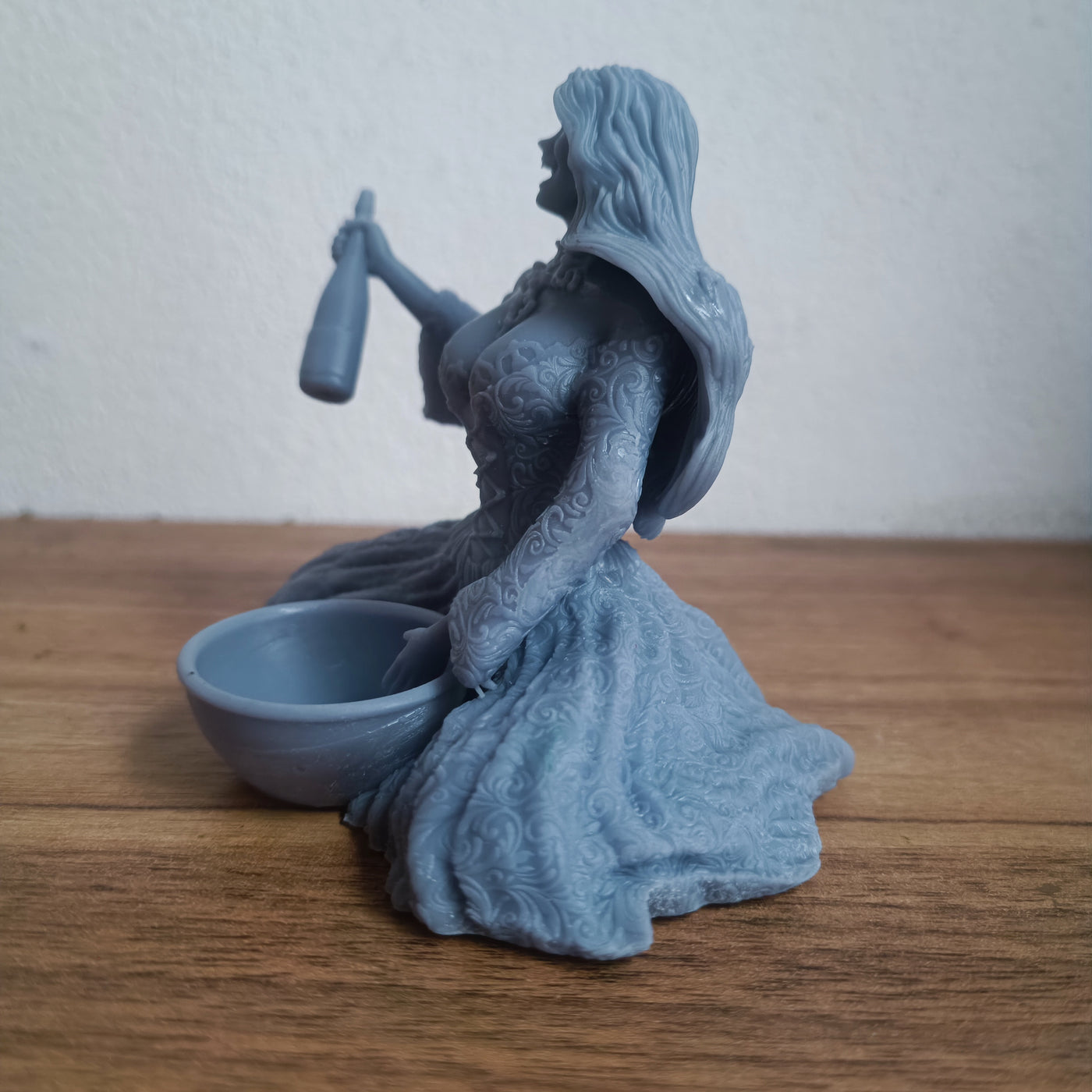 Maria Quiteria em miniatura impresso em 3D