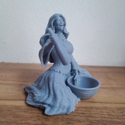Maria Quiteria em miniatura impresso em 3D