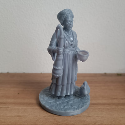 Nanã em miniatura impresso em 3D