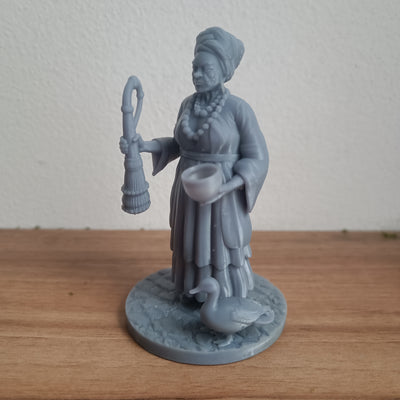 Nanã em miniatura impresso em 3D
