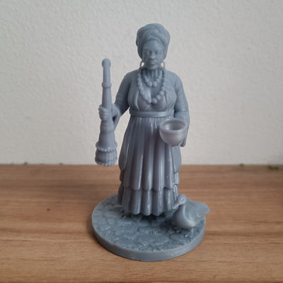 Nanã em miniatura impresso em 3D