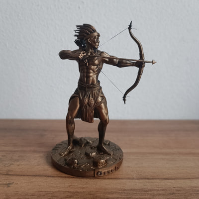 Oxóssi em miniatura impresso em 3D