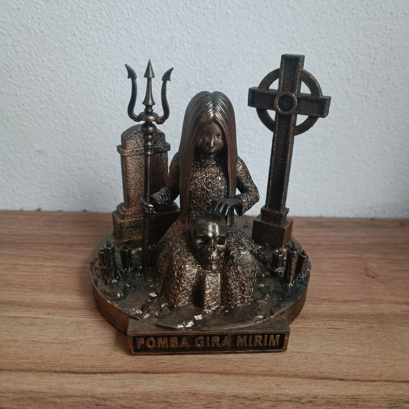 Pombagira Mrim em miniatura impressa em 3D