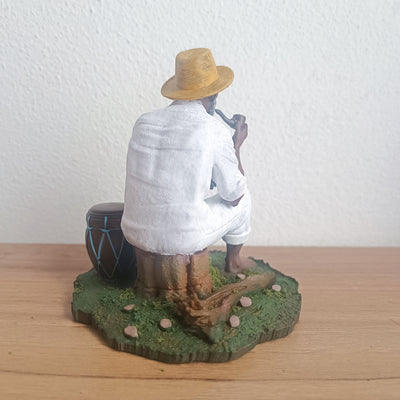 Preto Velho em miniatura impresso em 3D