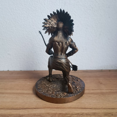 Pena Branca em miniatura impresso em 3D