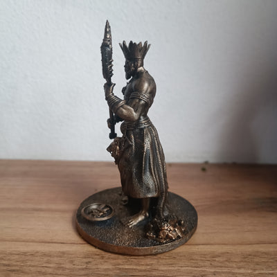 Xangô em miniatura impresso em 3D