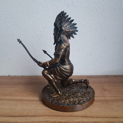 Pena Branca em miniatura impresso em 3D