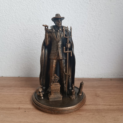 Exu Tranca Rua das Almas em miniatura impresso em 3D